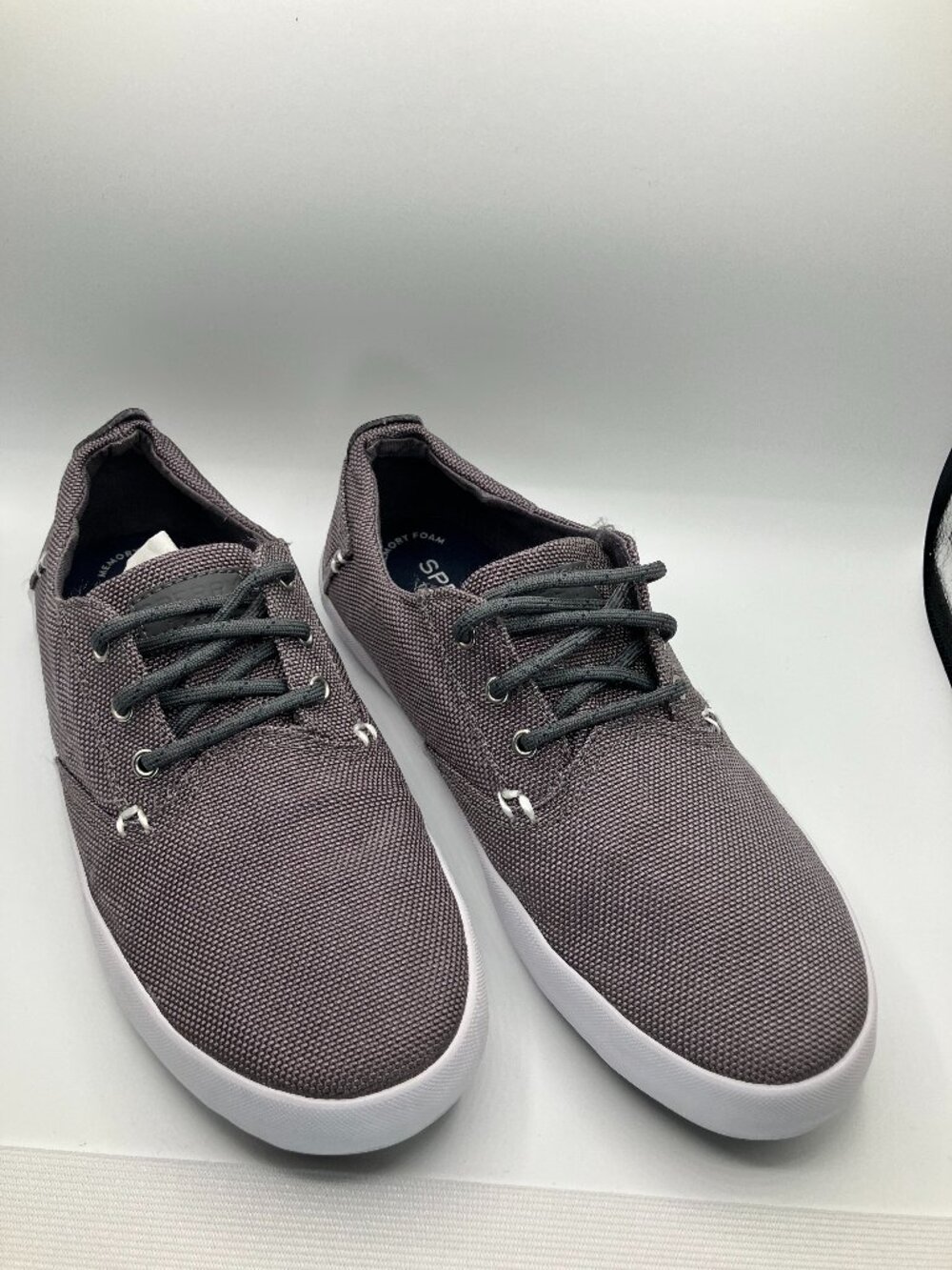 Sperry Top-Sider‎ Crest Vibe Grey Canvas Sneakers Womens Size 4.5